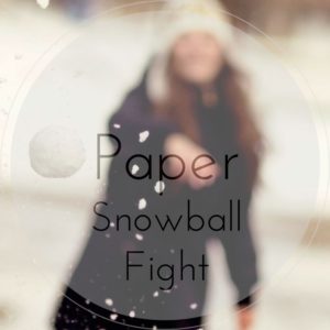 Paper Snowball Fight