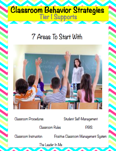 Classroom Behavior Supports (Tier 1)